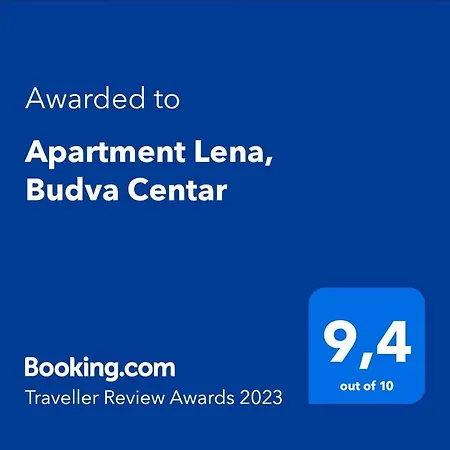 Apartment Lena, Budva Centar Exterior foto